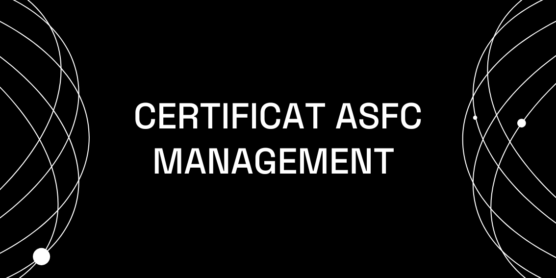 Certificat ASFC Management On Future