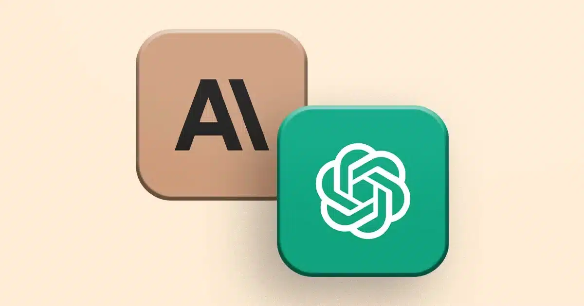 Logos Claude and ChatGPT for Marketing