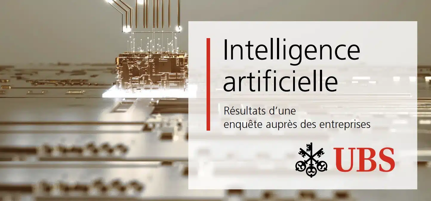Étude UBS 2026 sur l'IA dans les entreprises suisses - 5 chiffres clés